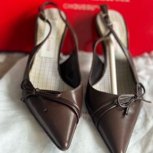 Christian Lacroix sling backs